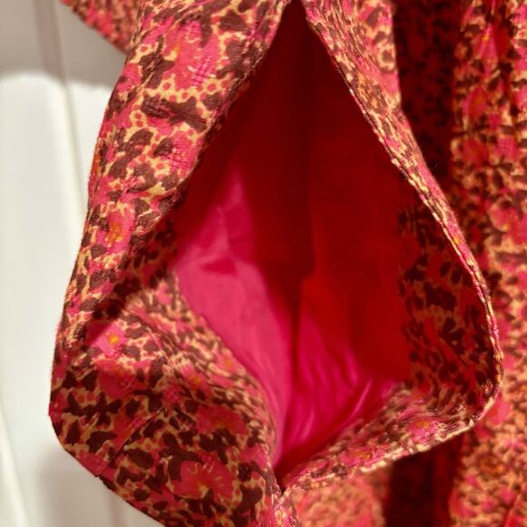 Universal Thread Bell Elbow Sleeve Mini A-Line Dress - Red - Womens X-Large - Picture 12 of 13